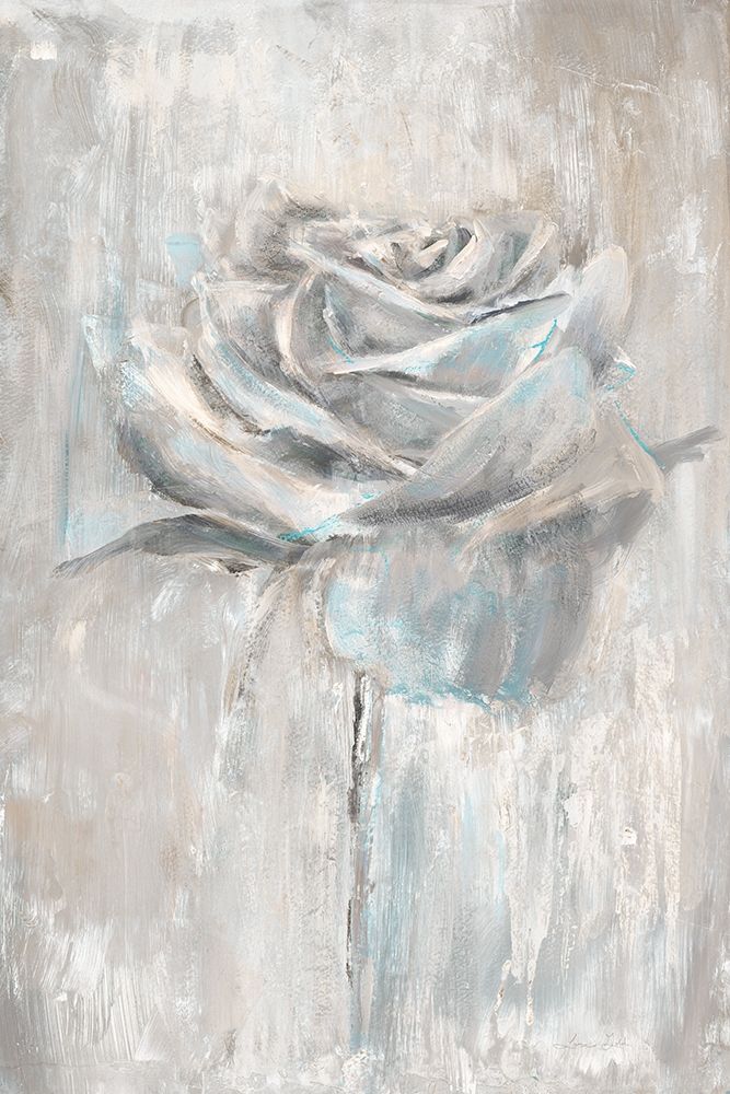 Painterly Rose art print by Lora Gold for $57.95 CAD