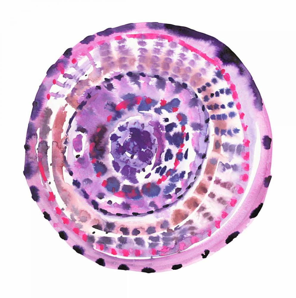 Happy Mandala 2 art print by Lora Gold for $57.95 CAD