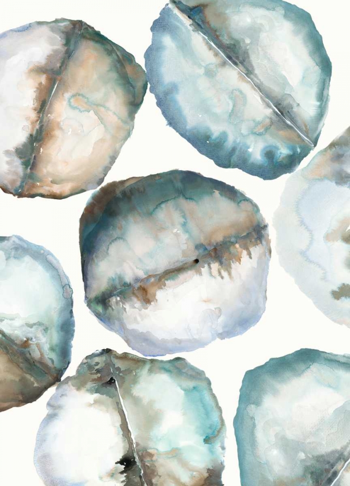 River Stones art print by Lora Gold for $57.95 CAD