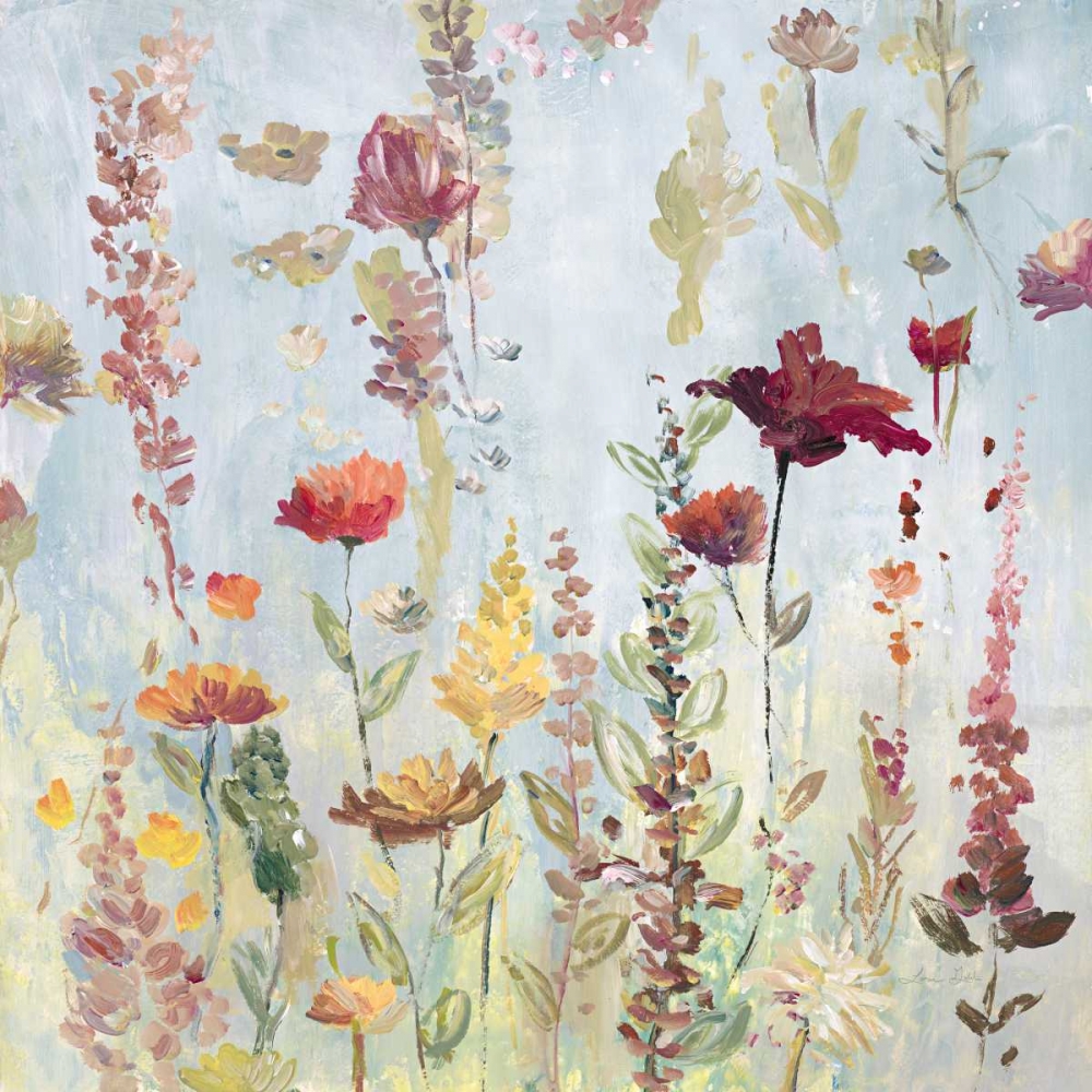 Rain Shower Garden art print by Lora Gold for $57.95 CAD