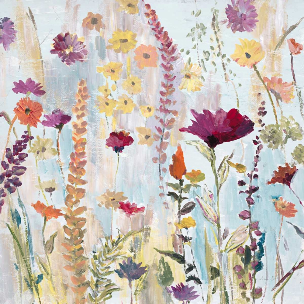Rain Y Day Garden art print by Lora Gold for $57.95 CAD