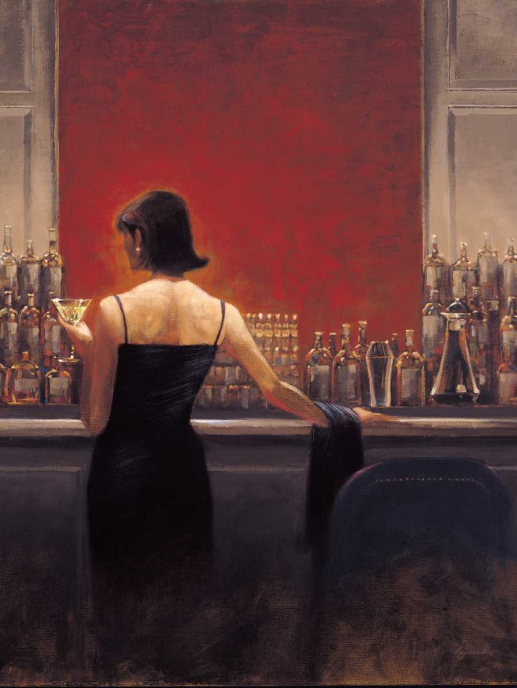 Evening Lounge art print by Brent Lynch for $57.95 CAD