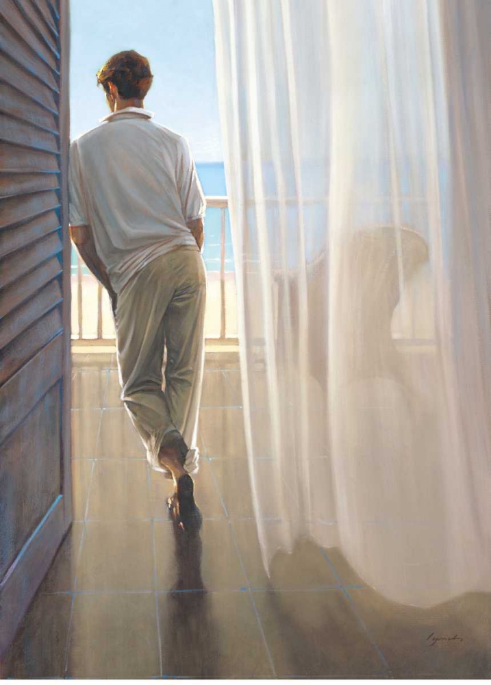 Terrace View art print by Brent Lynch for $57.95 CAD