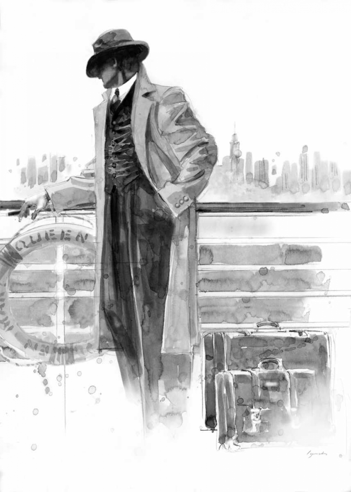 Pier 56 Study art print by Brent Lynch for $57.95 CAD