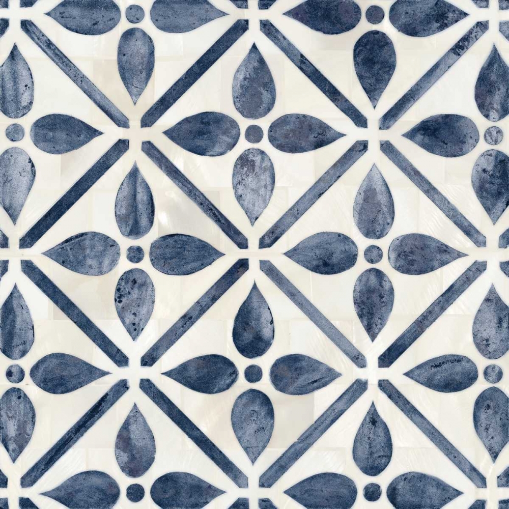 Blue Moroccan Tile 1 art print by Hope Smith for $57.95 CAD