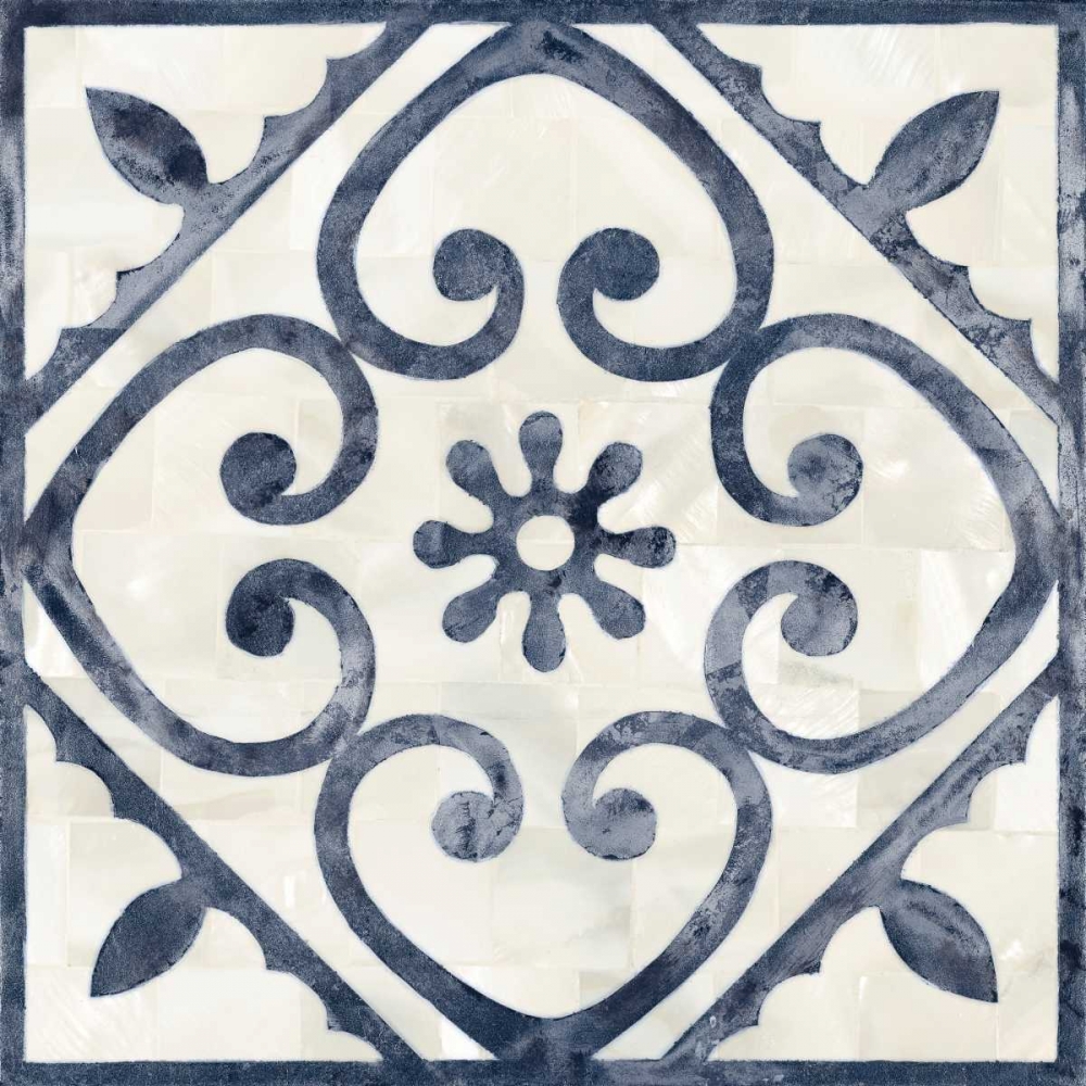 Blue Moroccan Tile 2 art print by Hope Smith for $57.95 CAD