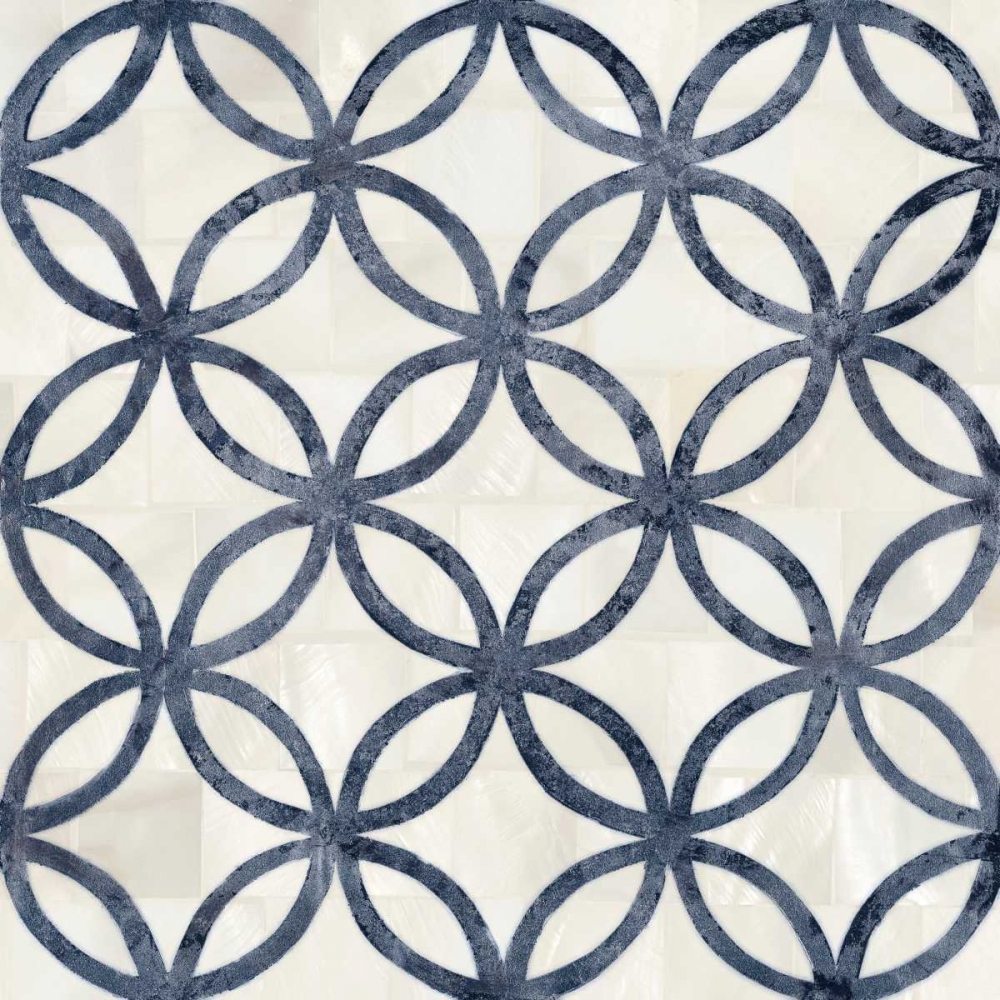 Blue Moroccan Tile 4 art print by Hope Smith for $57.95 CAD