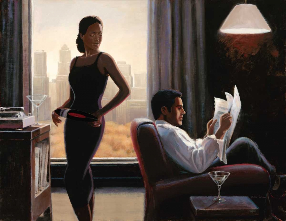 Evening Nostalgia art print by Miles Sullivan for $57.95 CAD