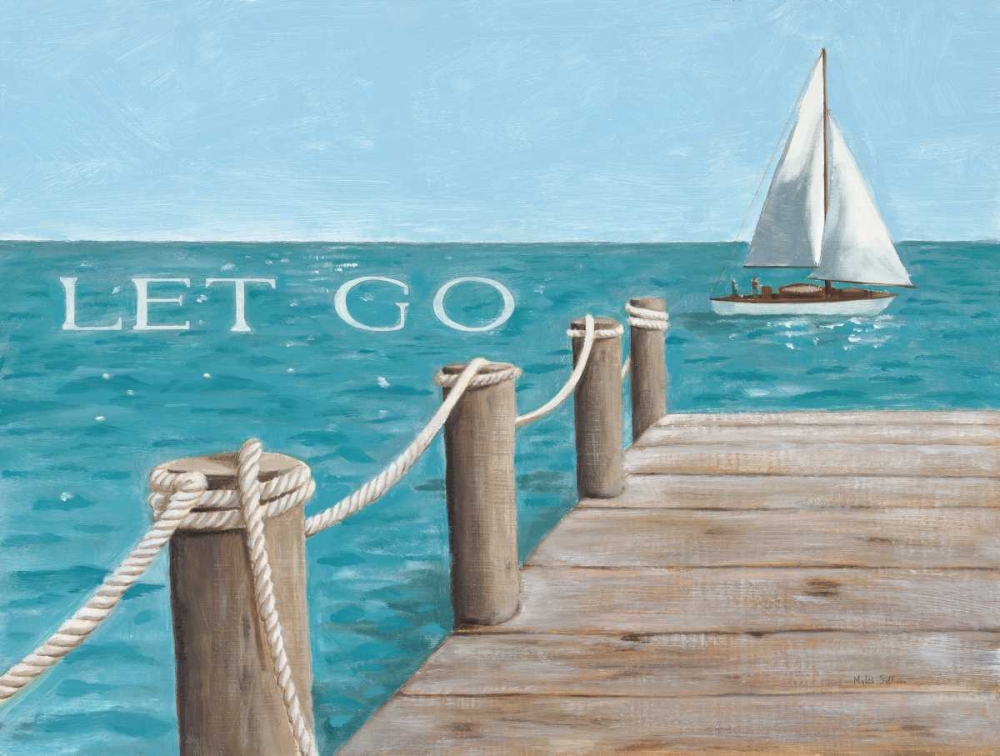 Escape and Let Go - no postmark art print by Myles Sullivan for $57.95 CAD