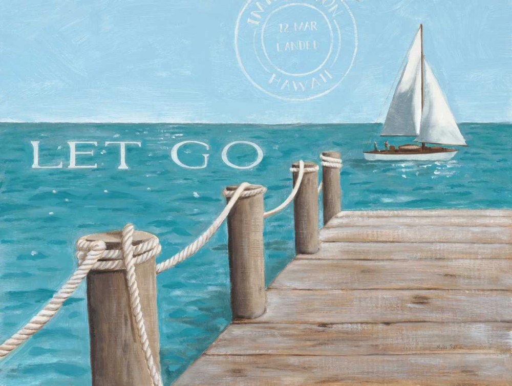 Escape and Let Go art print by Myles Sullivan for $57.95 CAD