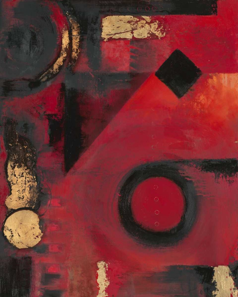 Red-Black Story art print by Myles Sullivan for $57.95 CAD
