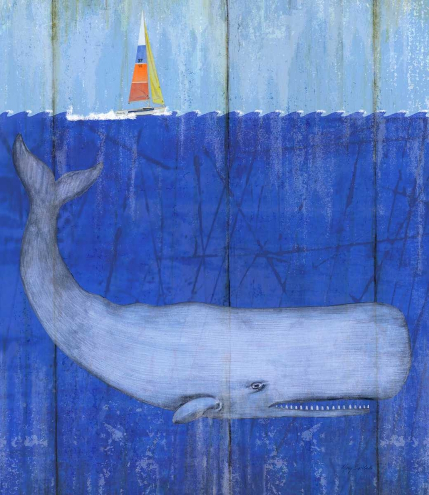 Mighty Whale art print by Mary Escobedo for $57.95 CAD