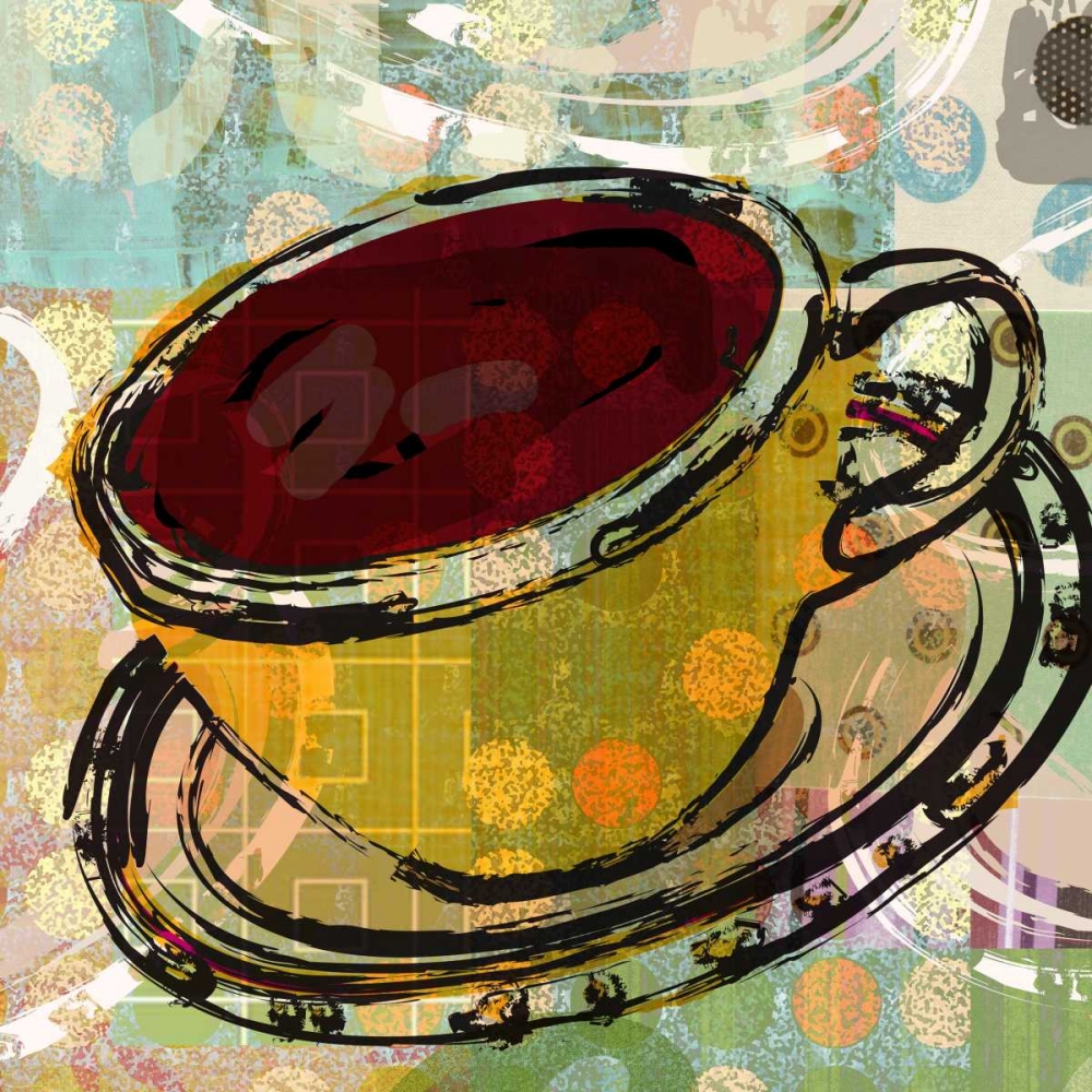 Stetched Coffee art print by Walter Robertson for $57.95 CAD