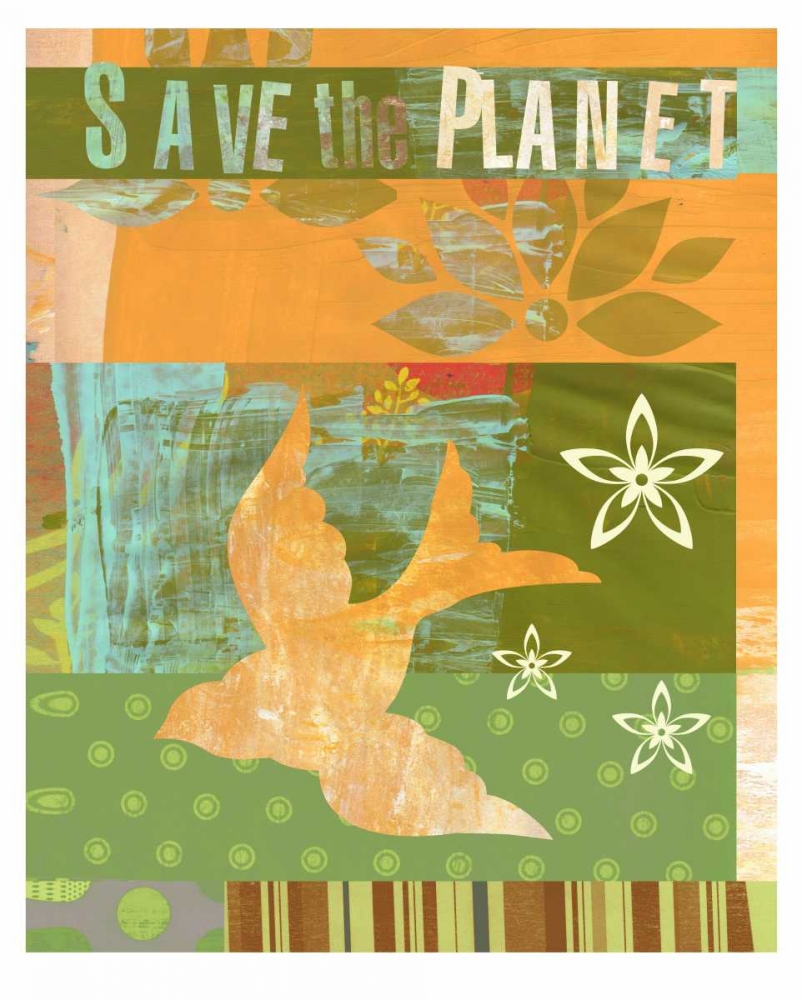 Save the Planet art print by Walter Robertson for $57.95 CAD