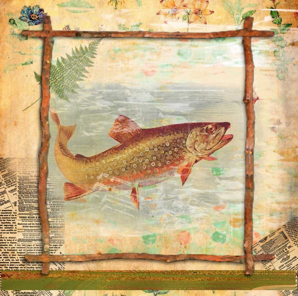 Trout Nature art print by Walter Robertson for $57.95 CAD