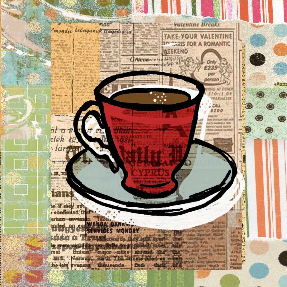 Print Coffee art print by Walter Robertson for $57.95 CAD
