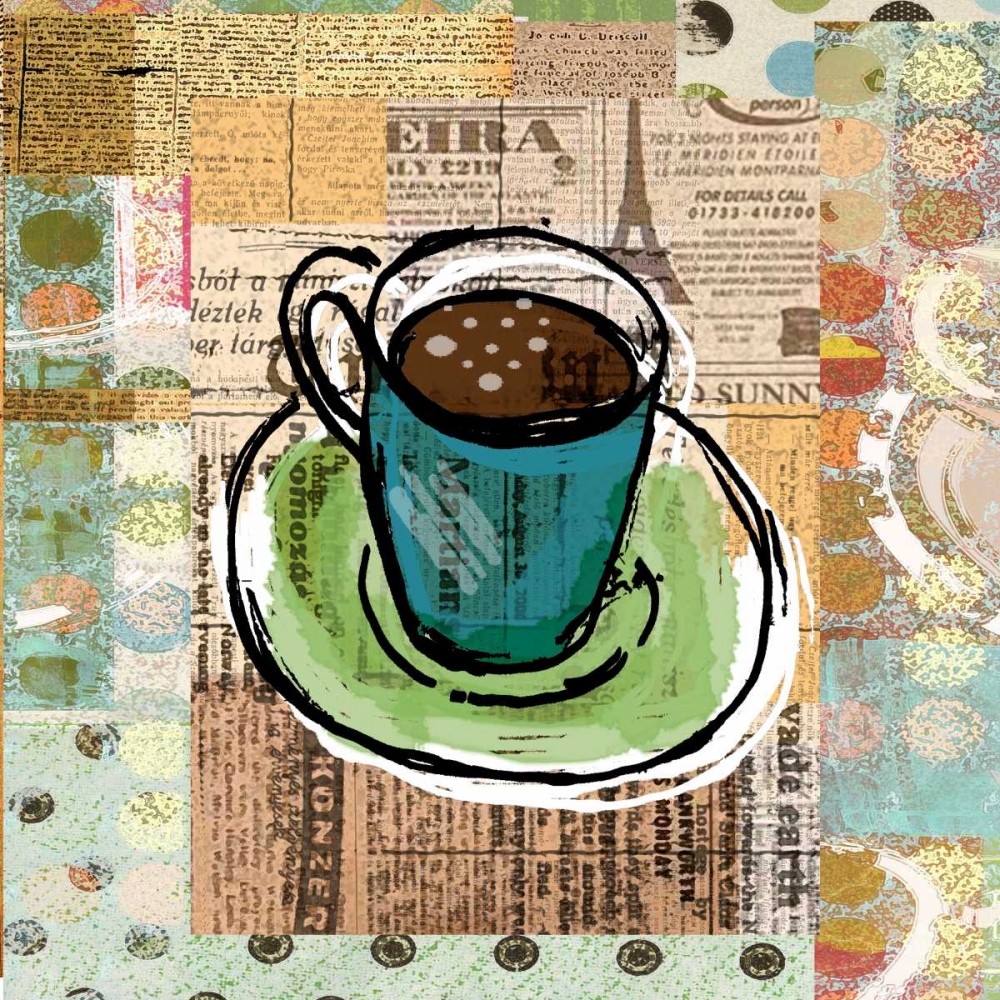 Text Coffee art print by Walter Robertson for $57.95 CAD