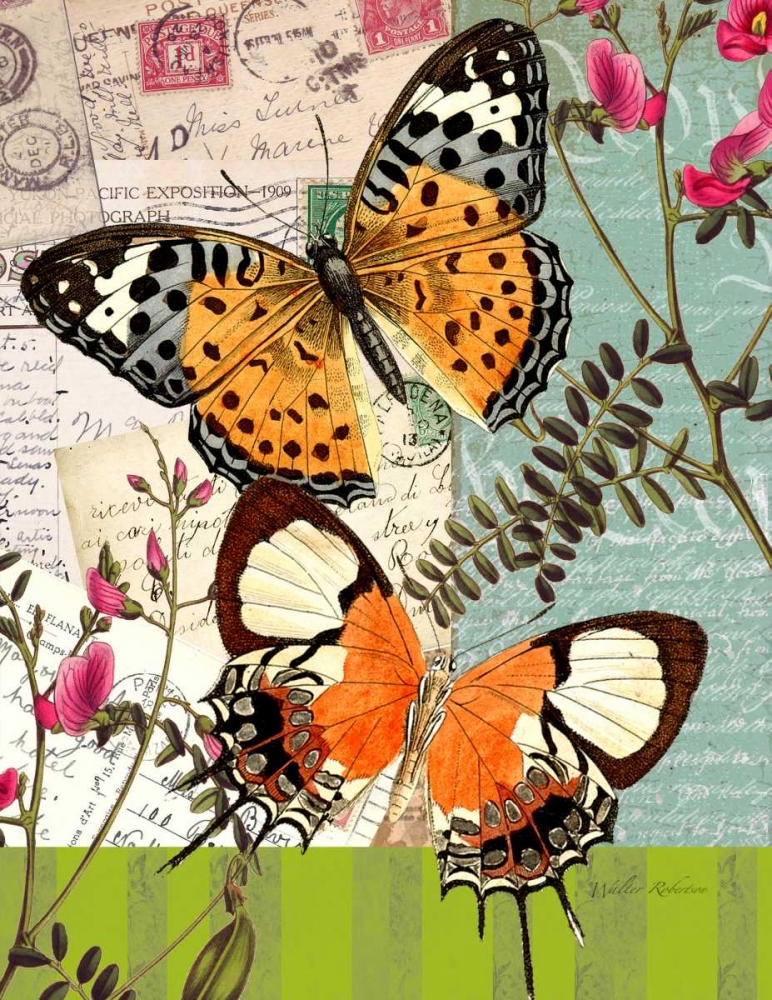 Bountiful Butterfly 1 art print by Walter Robertson for $57.95 CAD