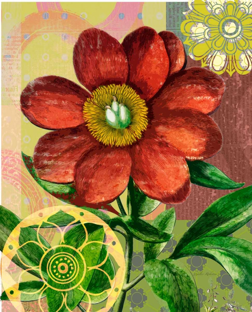 Peony Story art print by Walter Robertson for $57.95 CAD