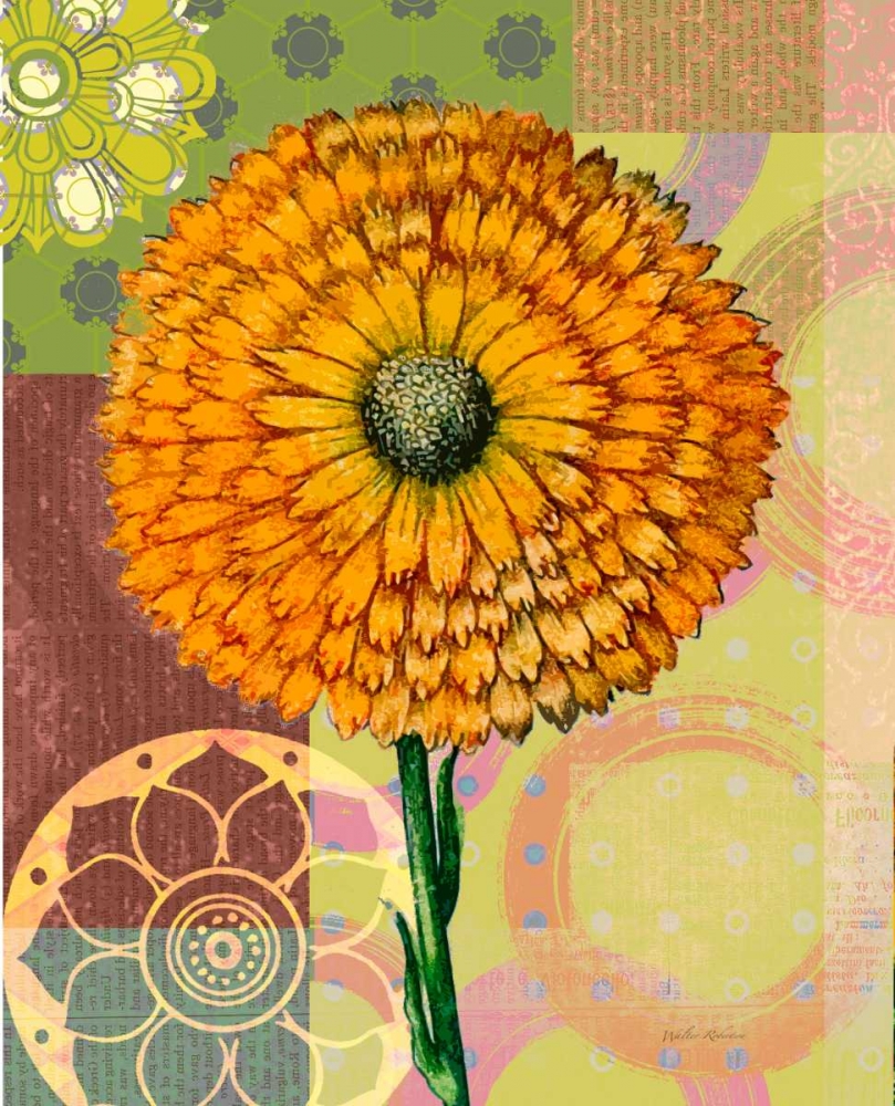 Zinnia Story art print by Walter Robertson for $57.95 CAD