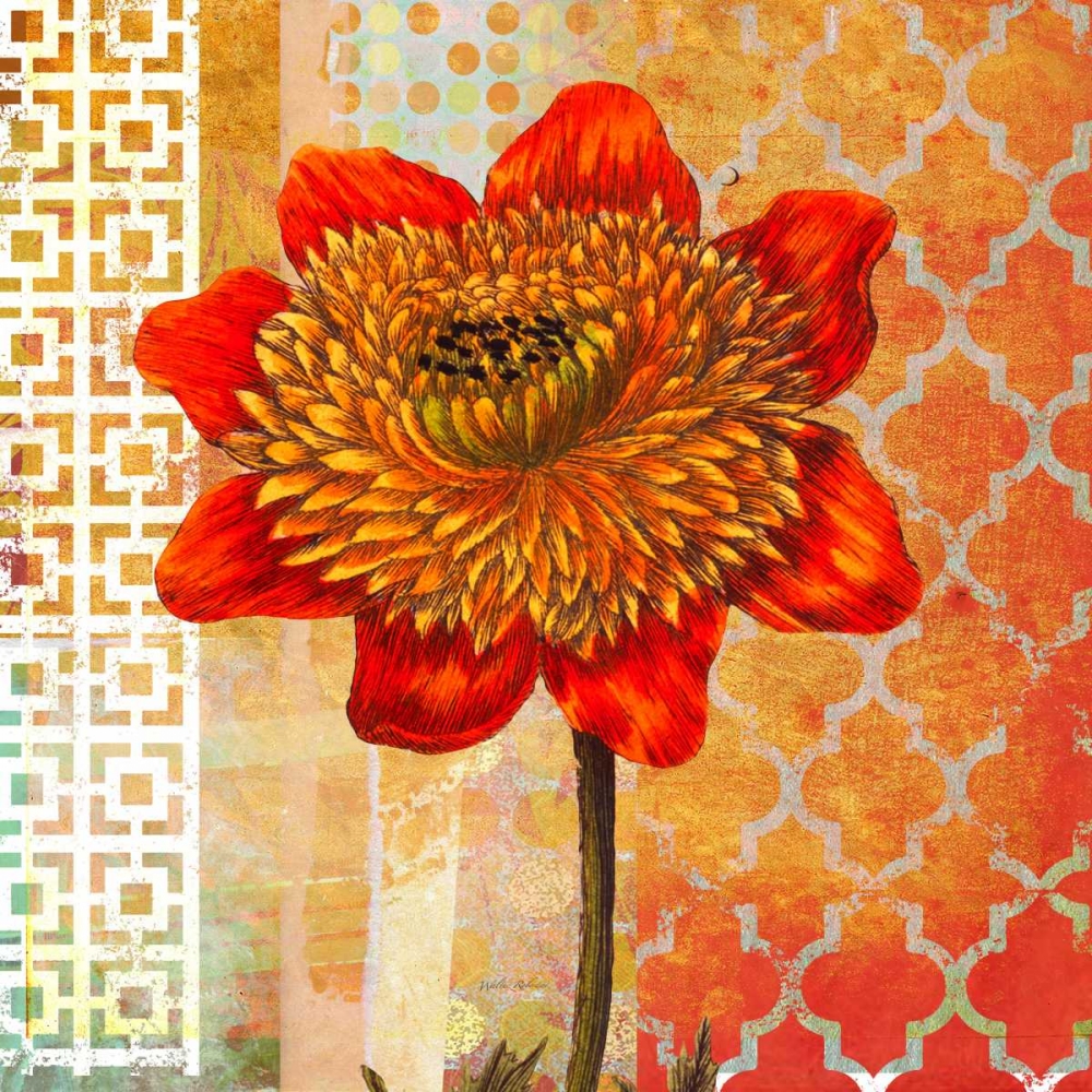 Colorful Dahlia art print by Walter Robertson for $57.95 CAD