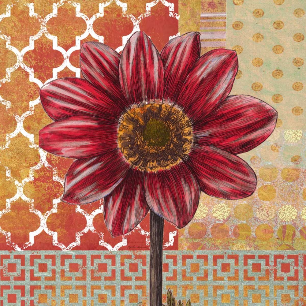 Bright Dahlia art print by Walter Robertson for $57.95 CAD