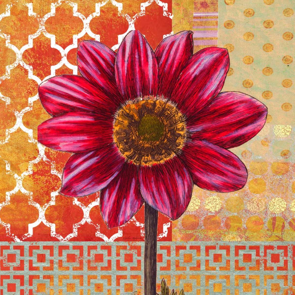Bright Dahlia art print by Walter Robertson for $57.95 CAD