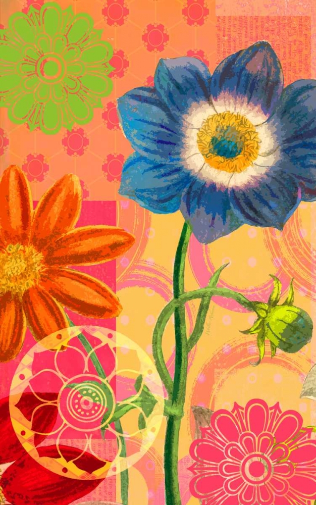 Brilliant Garden 2 art print by Walter Robertson for $57.95 CAD