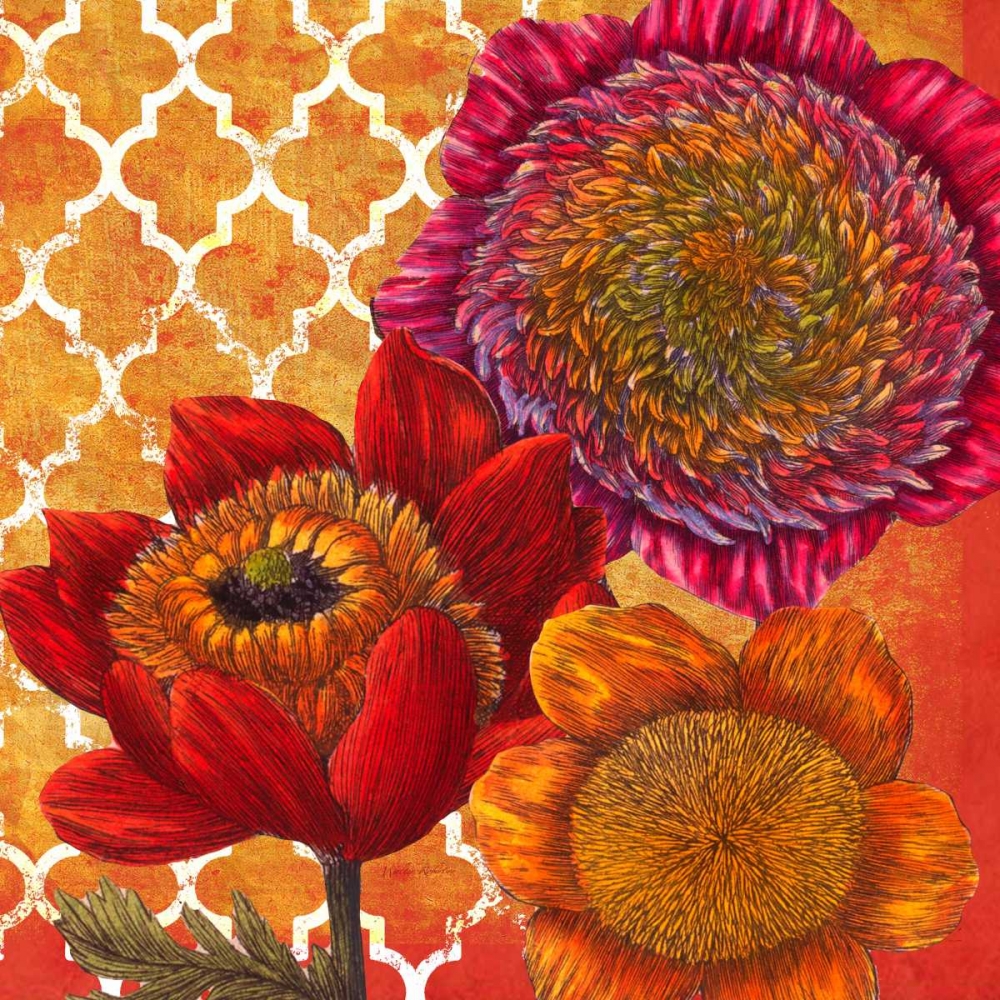 Lattice Garden 1 art print by Walter Robertson for $57.95 CAD