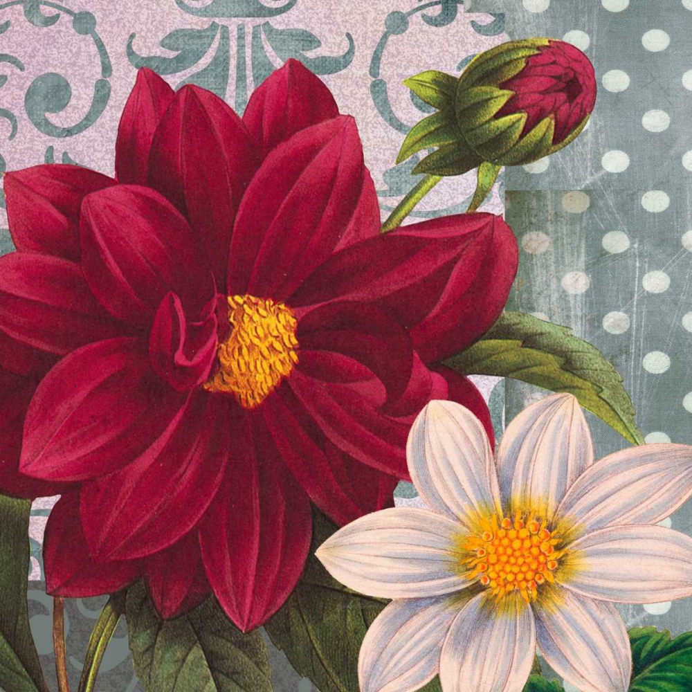 Red Dahlia art print by Walter Robertson for $57.95 CAD