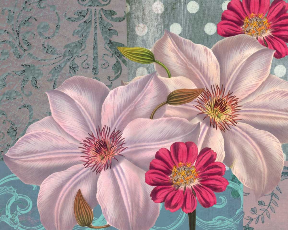 Polka Dot Bouquet 2 art print by Walter Robertson for $57.95 CAD