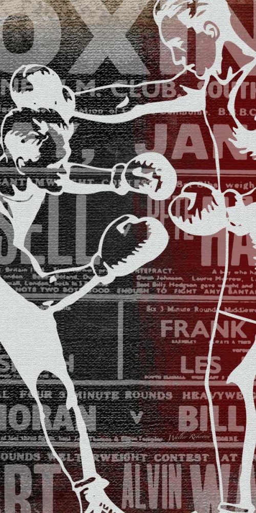 Boxer Panel 1 art print by Walter Robertson for $57.95 CAD