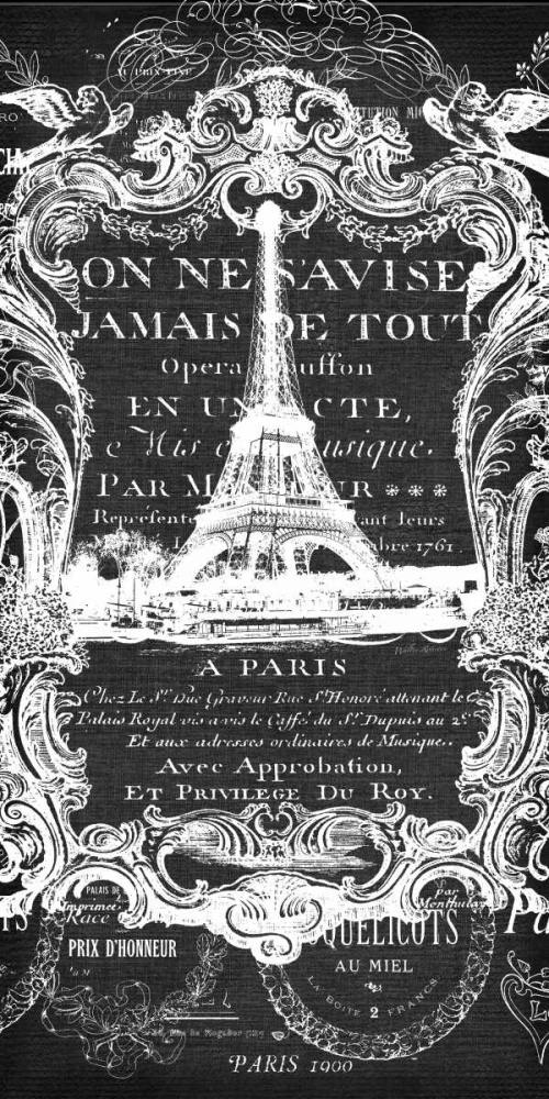 Paris Filigree art print by Walter Robertson for $57.95 CAD
