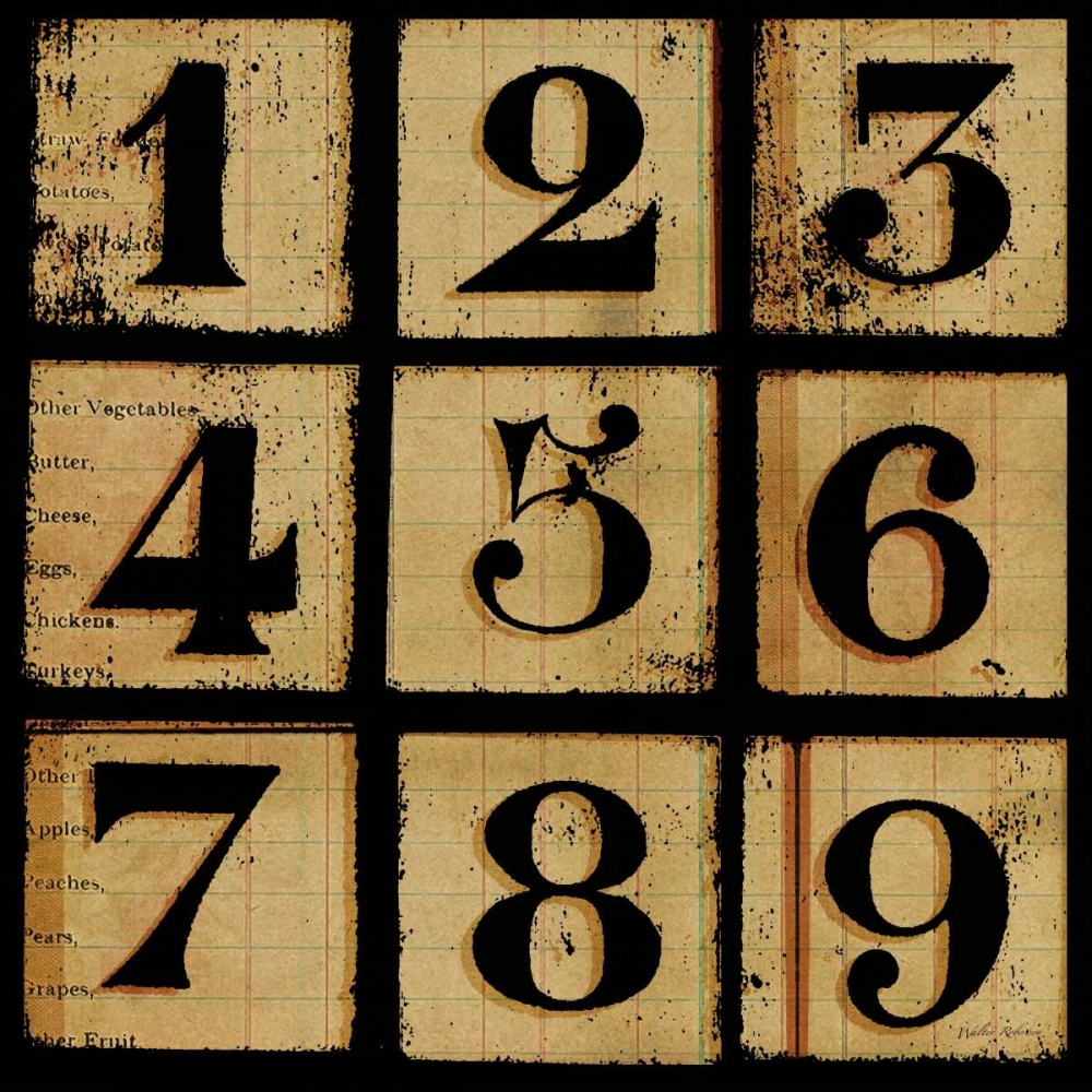 Take A Number 1 art print by Walter Robertson for $57.95 CAD