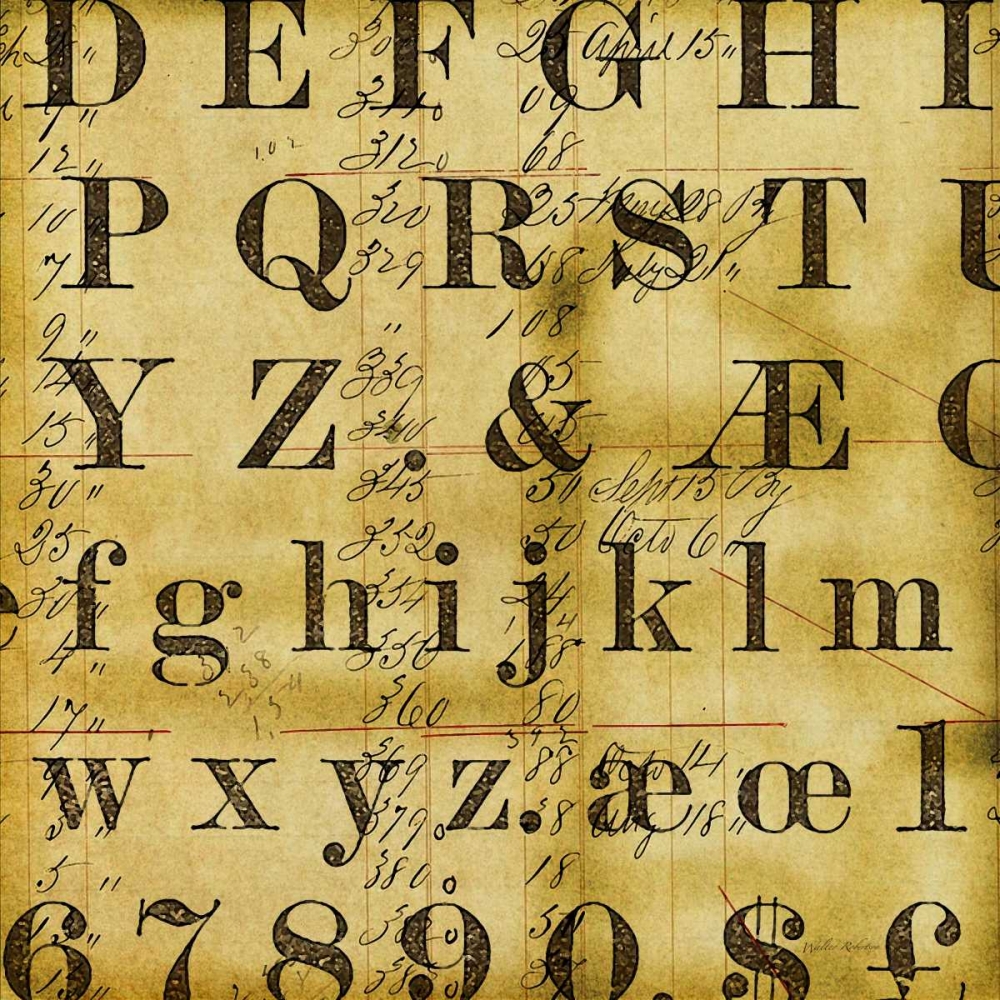 Letter Story 2 art print by Walter Robertson for $57.95 CAD