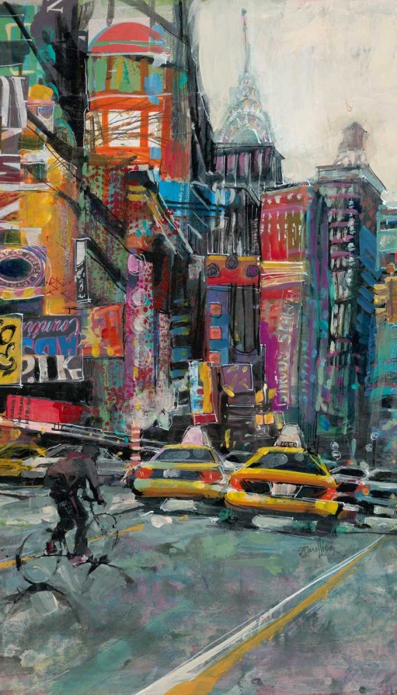 New York Street 1 art print by Patti Mollica for $57.95 CAD
