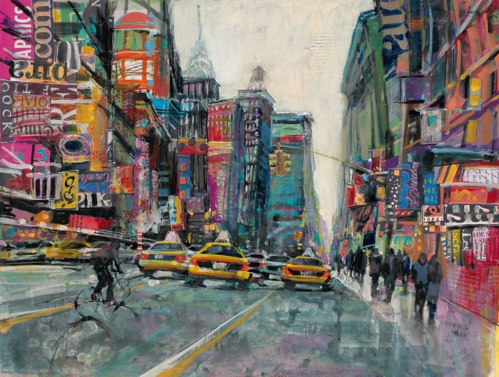New York Collage 1 art print by Patti Mollica for $57.95 CAD