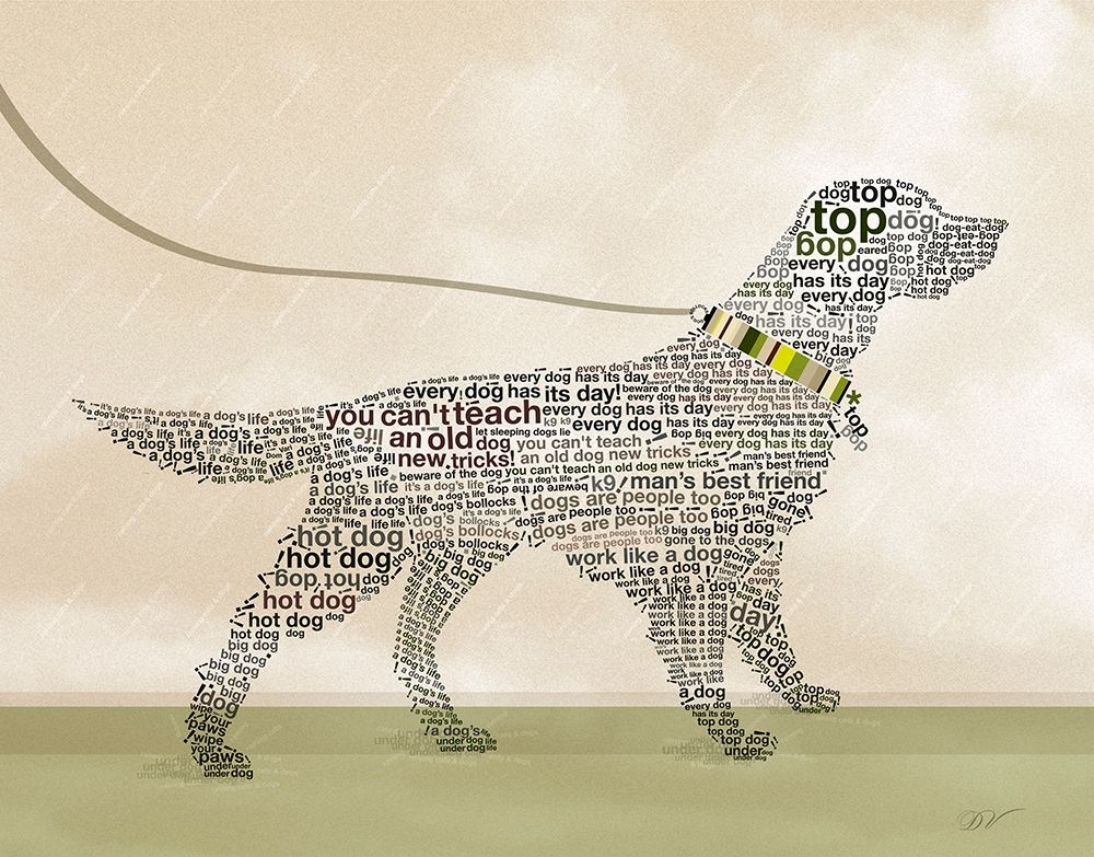 SETTER PORTRAIT art print by Dominique Van Roey for $57.95 CAD