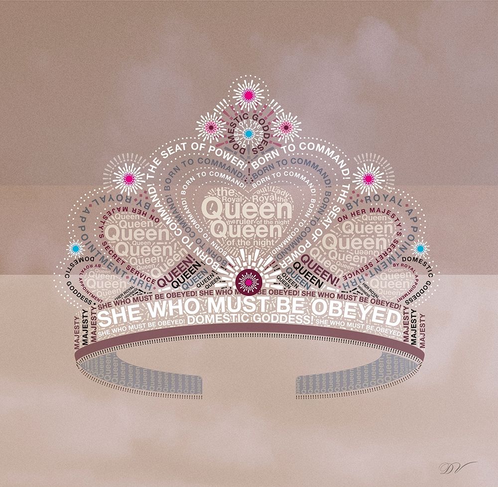 PRETTY TIARA art print by Dominique Van Roey for $57.95 CAD