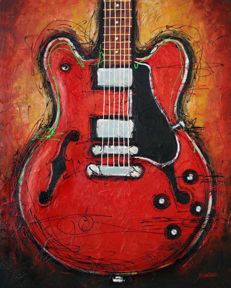 Blues King art print by Bruce Langton for $57.95 CAD