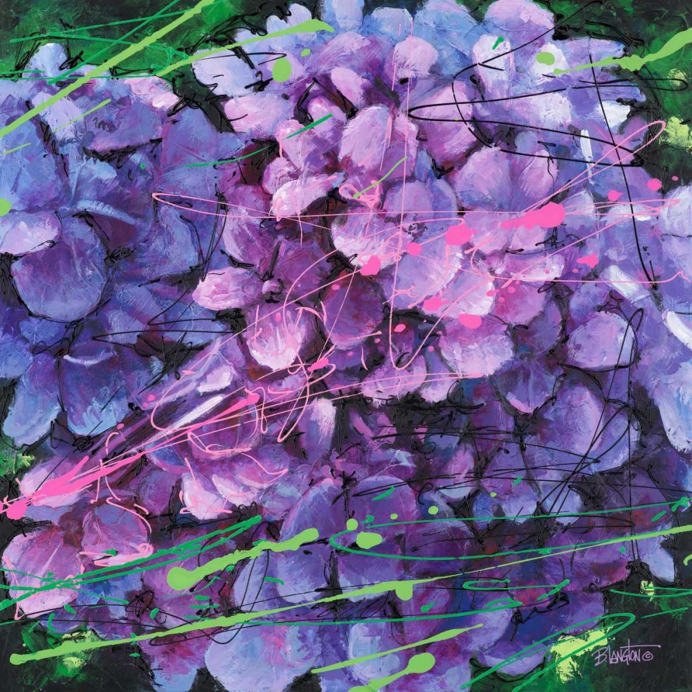 Hydrangea in Motion art print by Bruce Langton for $57.95 CAD