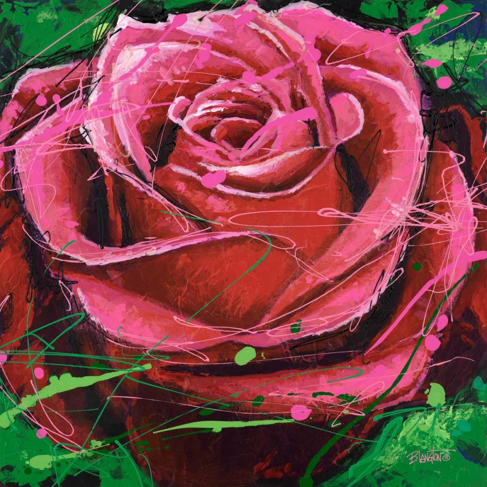 Rose in Motion art print by Bruce Langton for $57.95 CAD