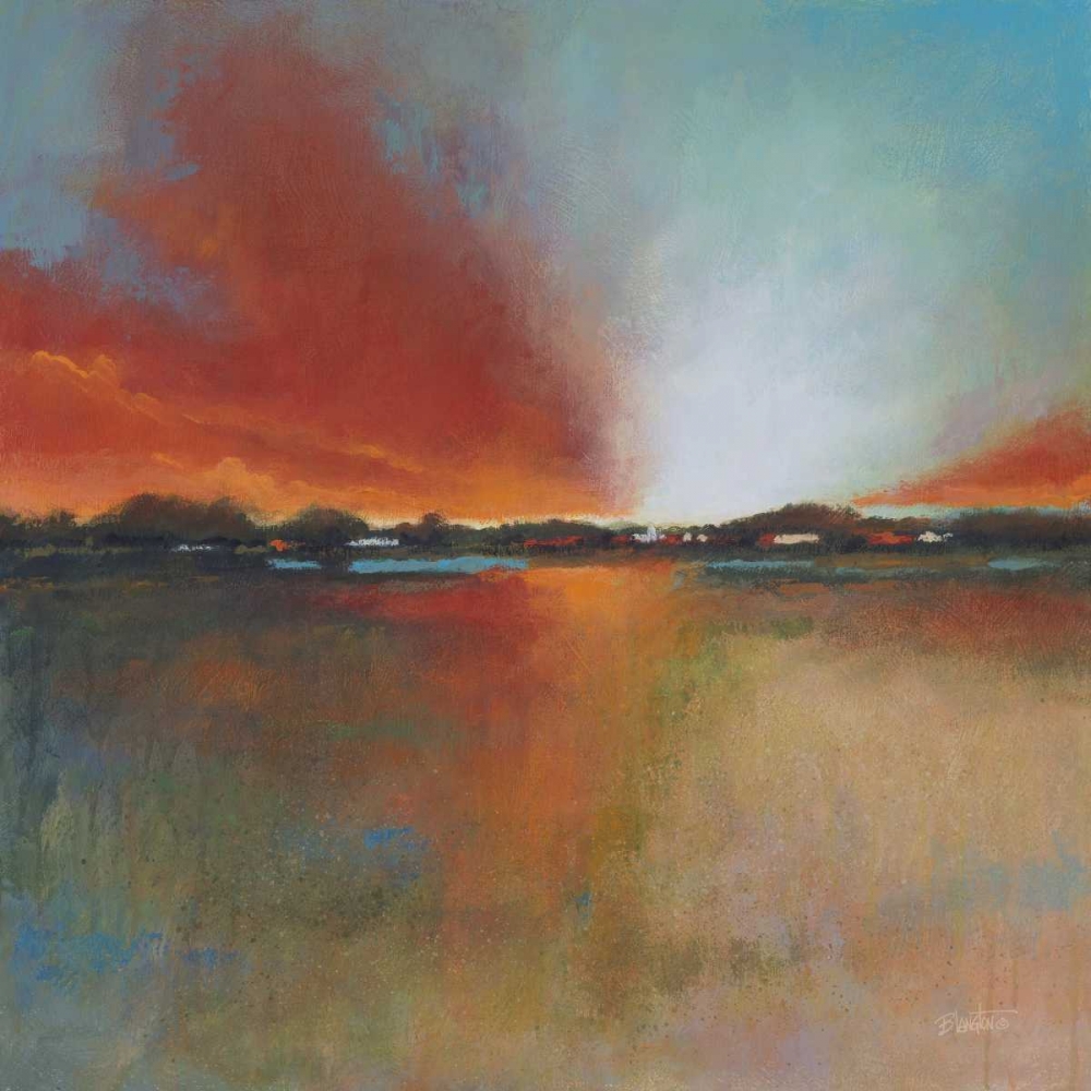 Plains Landscape 1 art print by Bruce Langton for $57.95 CAD