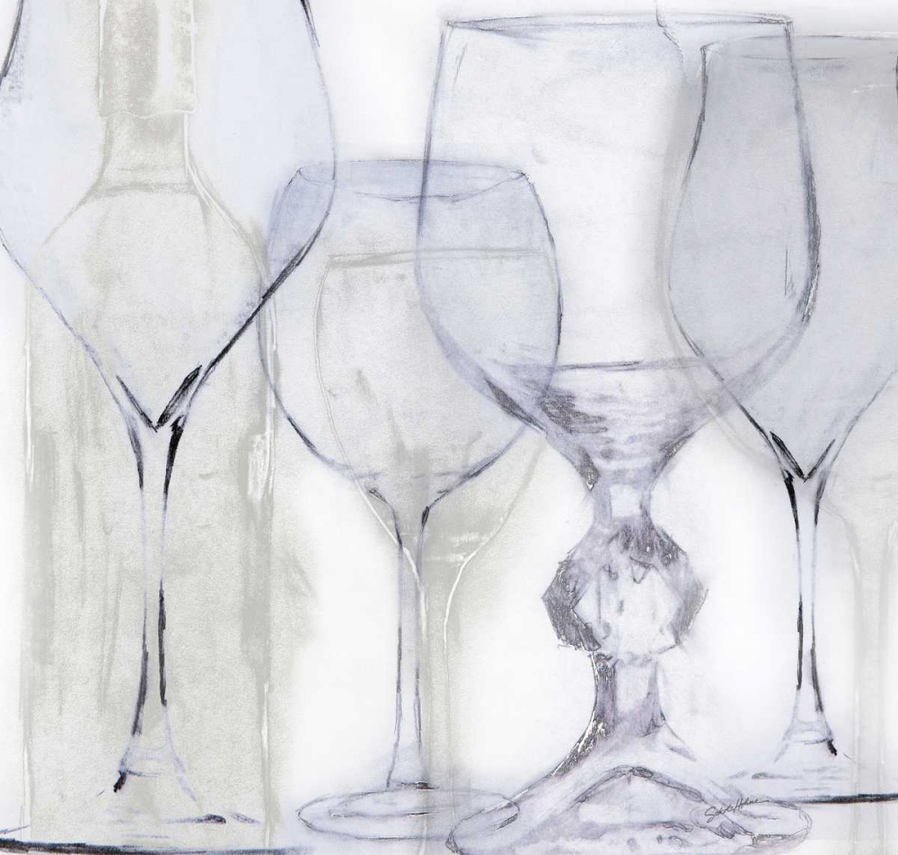 Wine Luxury 1 art print by Sokol-Hohne for $57.95 CAD