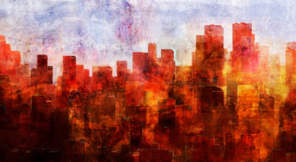 Dawn Skyline art print by Ken Roko for $57.95 CAD