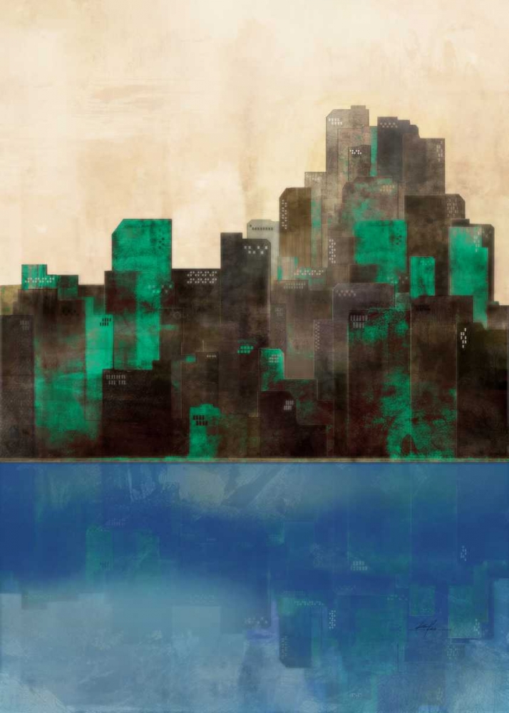 Monaco Lagoon 1 art print by Ken Roko for $57.95 CAD