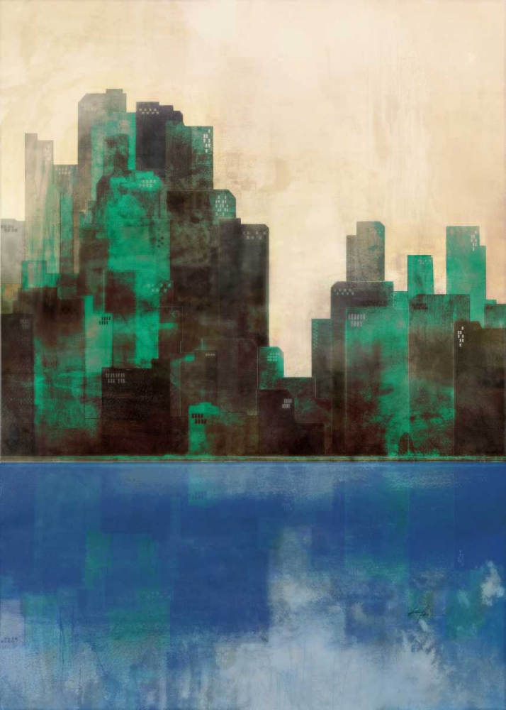 Monaco Lagoon 2 art print by Ken Roko for $57.95 CAD