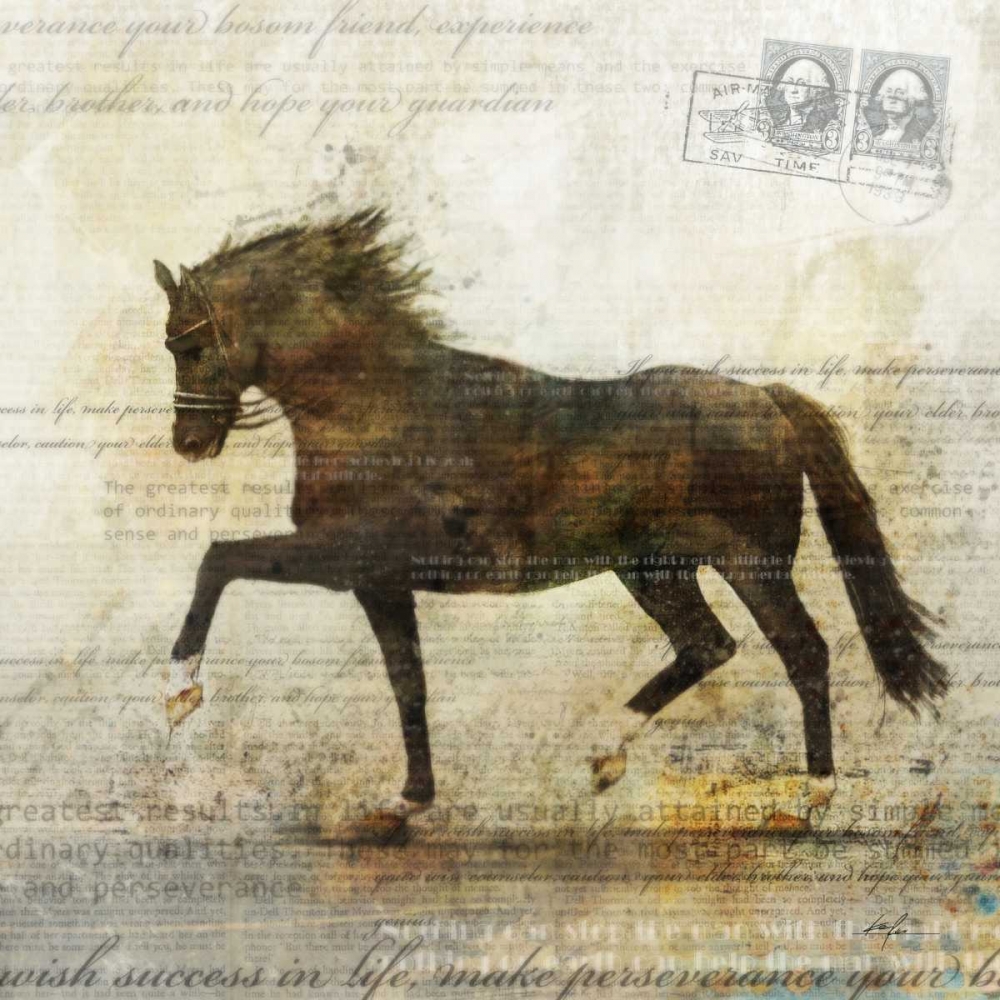 Horse Dance 2 art print by Ken Roko for $57.95 CAD