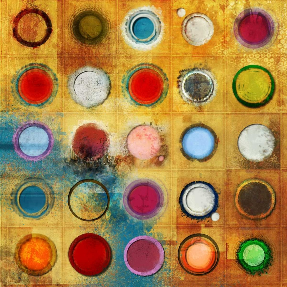 Gold Network art print by Ken Roko for $57.95 CAD