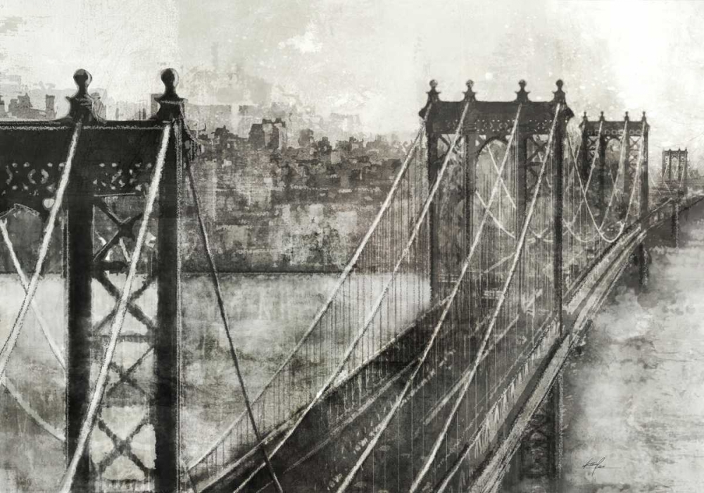 City Bridge 2 art print by Ken Roko for $57.95 CAD